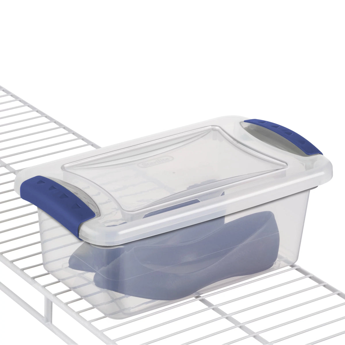 7 Qt Latch Box Plastic Set of 14 E796