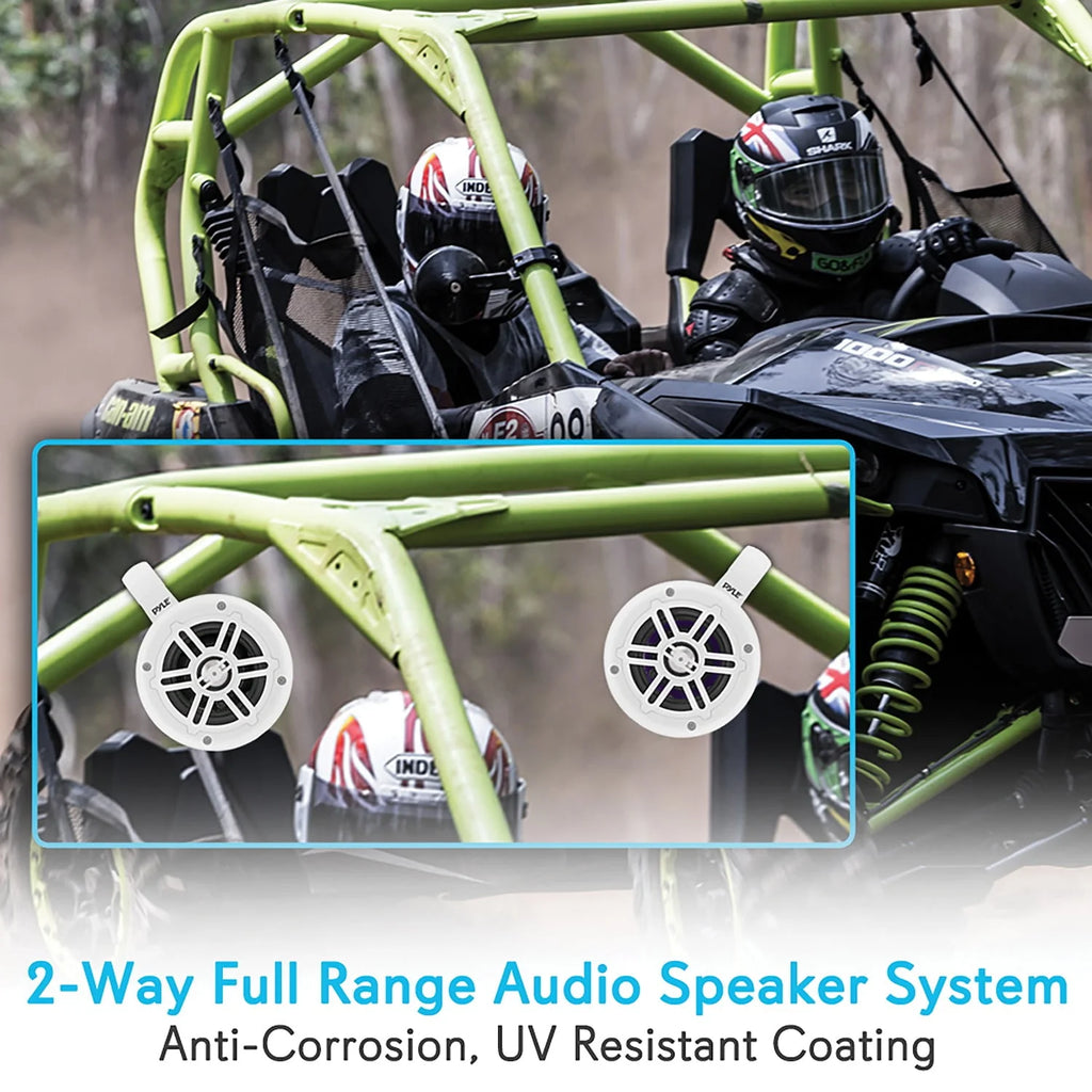 4-inch Waterproof Marine Wakeboard Tower Speakers Q293