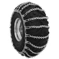 ATV V-Bar Tire Chains 4 Link Spacing Pair V942513