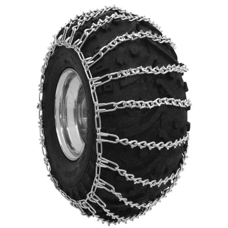 ATV V-Bar Tire Chains 4 Link Spacing Pair V942513