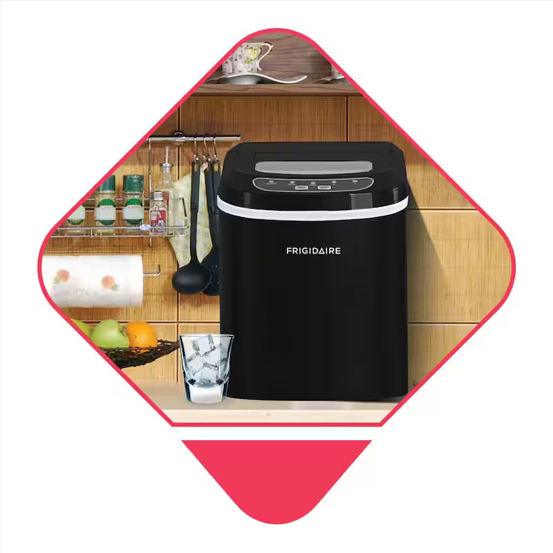 Black Freestanding Ice Maker M302
