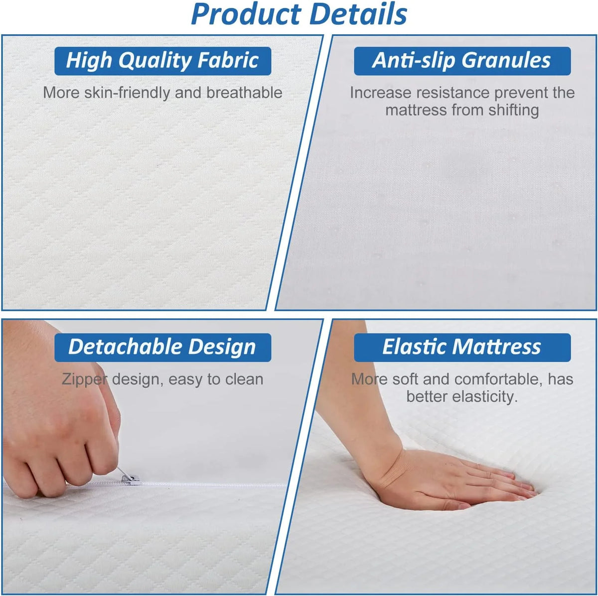 Queen 8 Inch Gel Memory Foam Medium Firm Mattress M156049