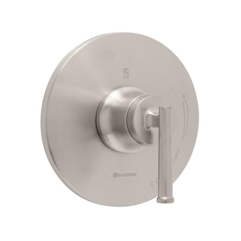 Single Handle 1-Spray Tub and Shower Faucet 1.8 GPM Brushed Nickel U396107