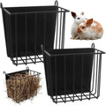 2PCS Rabbit Hay Feeder with Metal Frame M899438