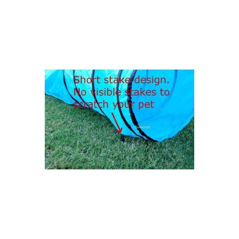 18 Ft Dog Agility Training Open Tunnel A5855
