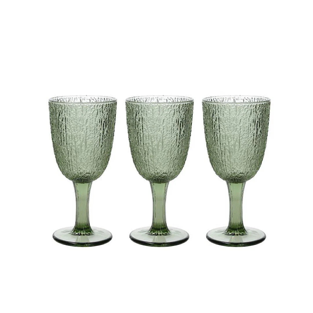 Wine Glasses Set of 3 W7673