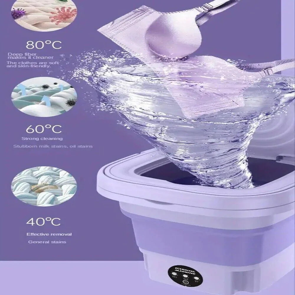 Portable Mini Washer & Spin Dryer D222