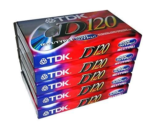 5 Pack Type I Audio Cassette Tapes I33915