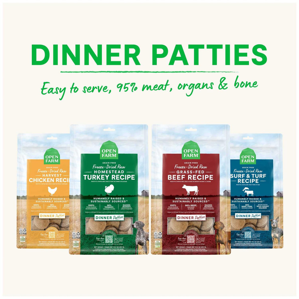 Freeze Dried Raw Dog Food J32270