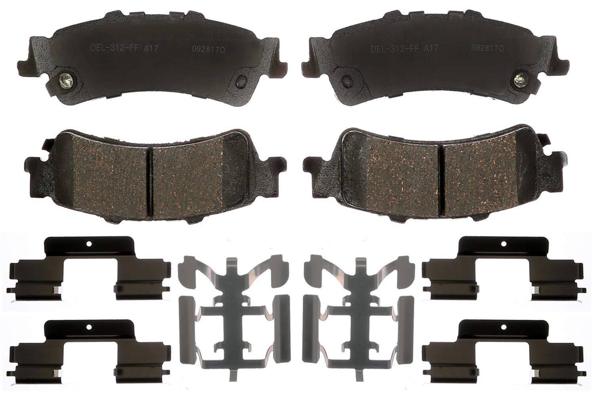 Ceramic Rear Disc Brake Pad Set T928