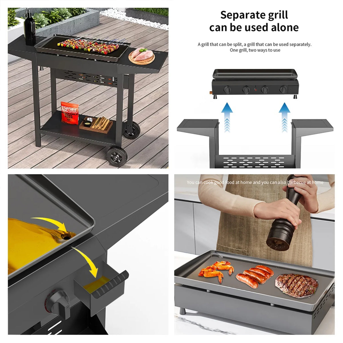 4-Burner Propane Gas Grill K5355