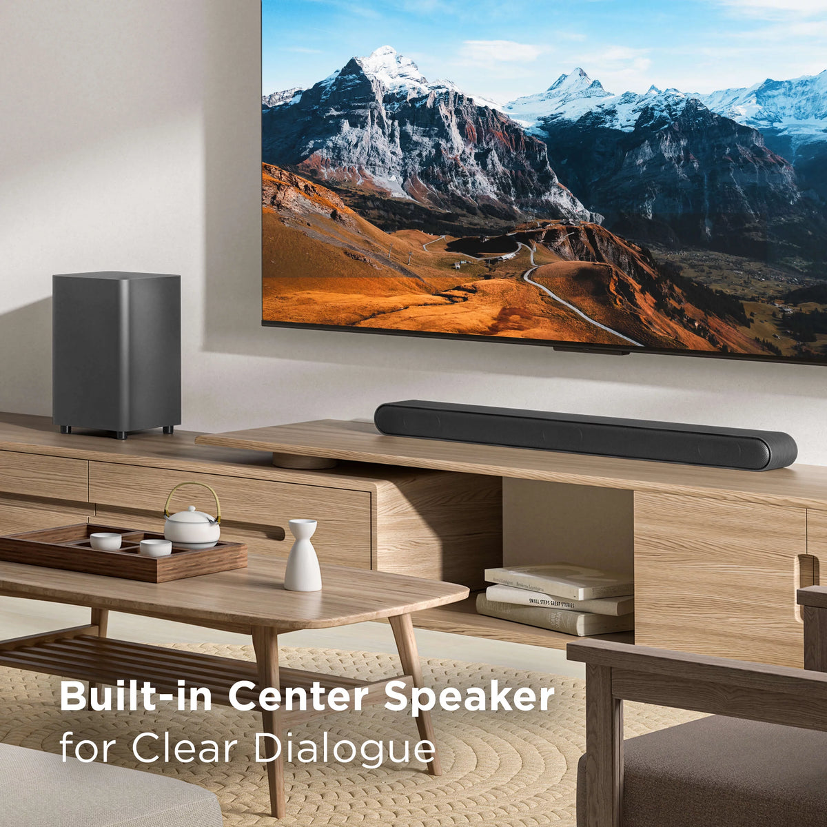 5.1 Channel Sound Bar with Wireless Subwoofer O3531