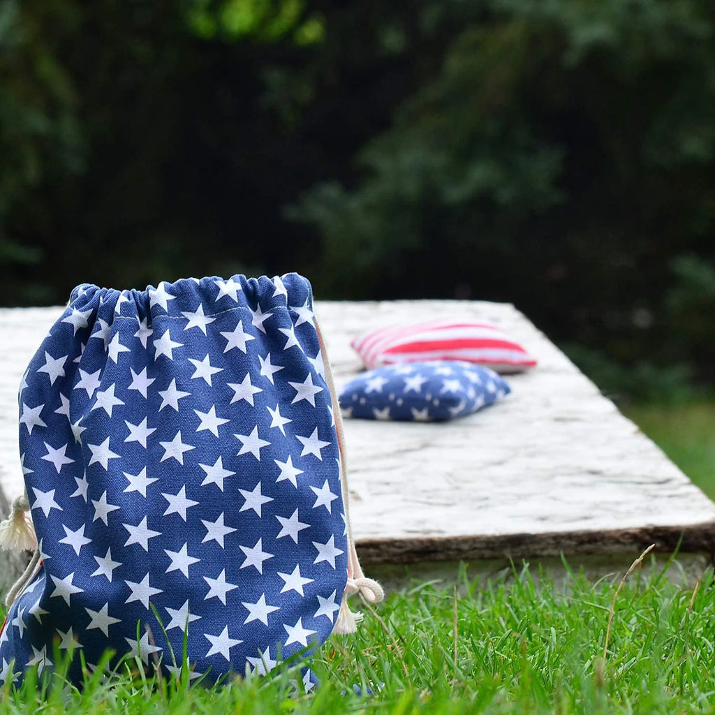 All Weather Waterproof Cornhole Bean Bags Set of 8 with Tote Bag T69211