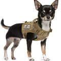 Adjustable Tactical Dog Harness with Rubber Handle O78161