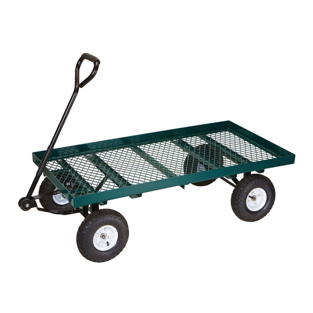 1000 lb. Capacity Mesh Deck Steel Wagon A7359
