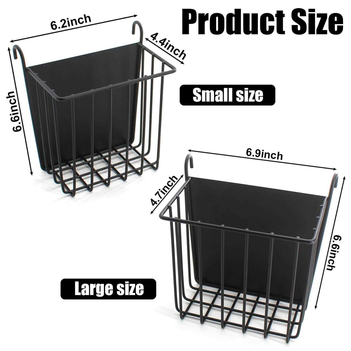 2PCS Rabbit Hay Feeder with Metal Frame M899438