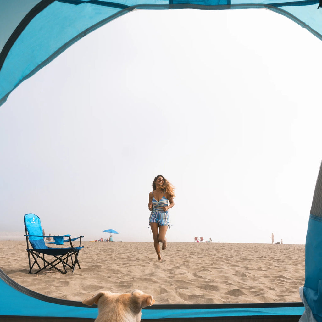 2-Person Waterproof Camping Dome Tent with Carry Bag, Blue D961460