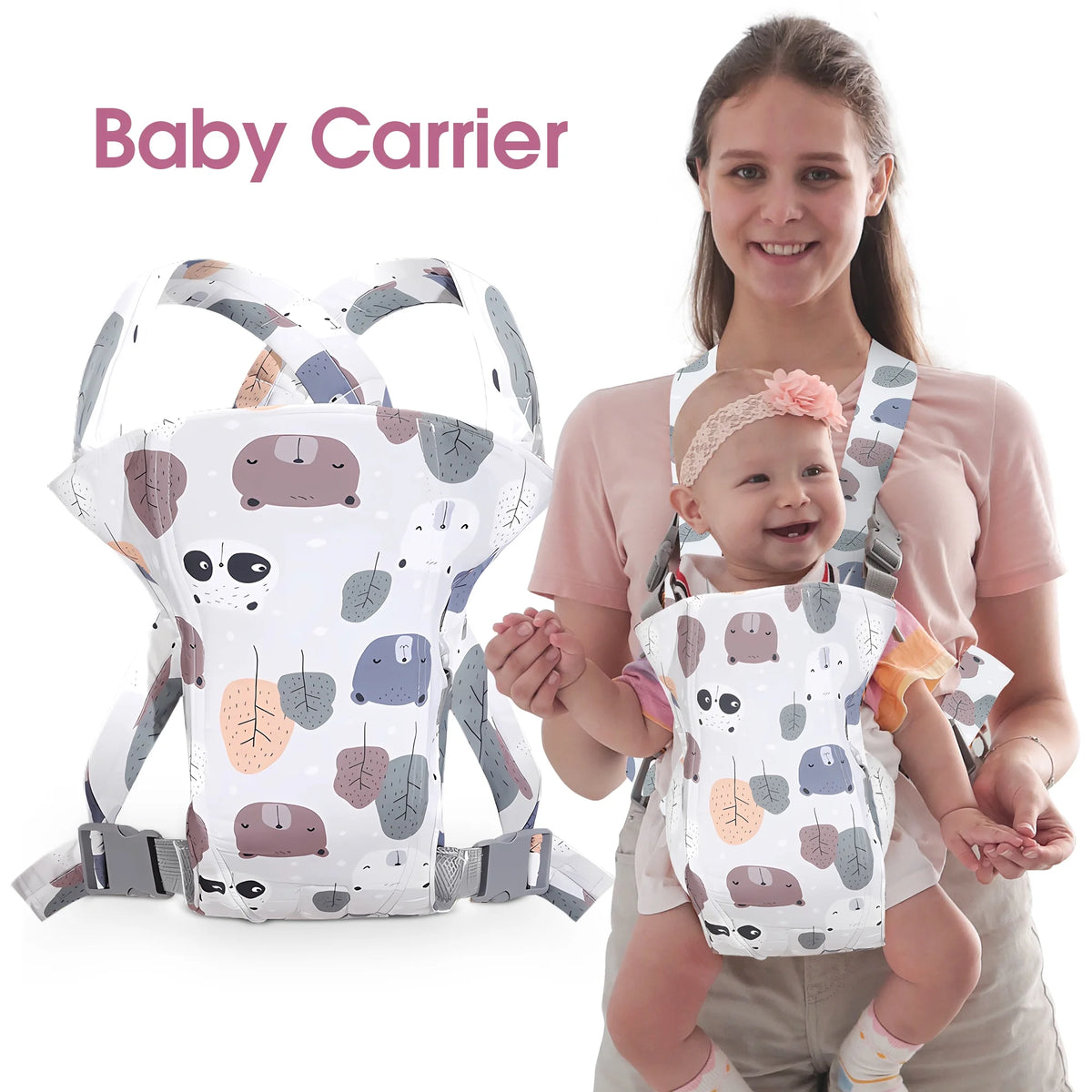 4 in 1 Ergonomic Baby Carrier W25417