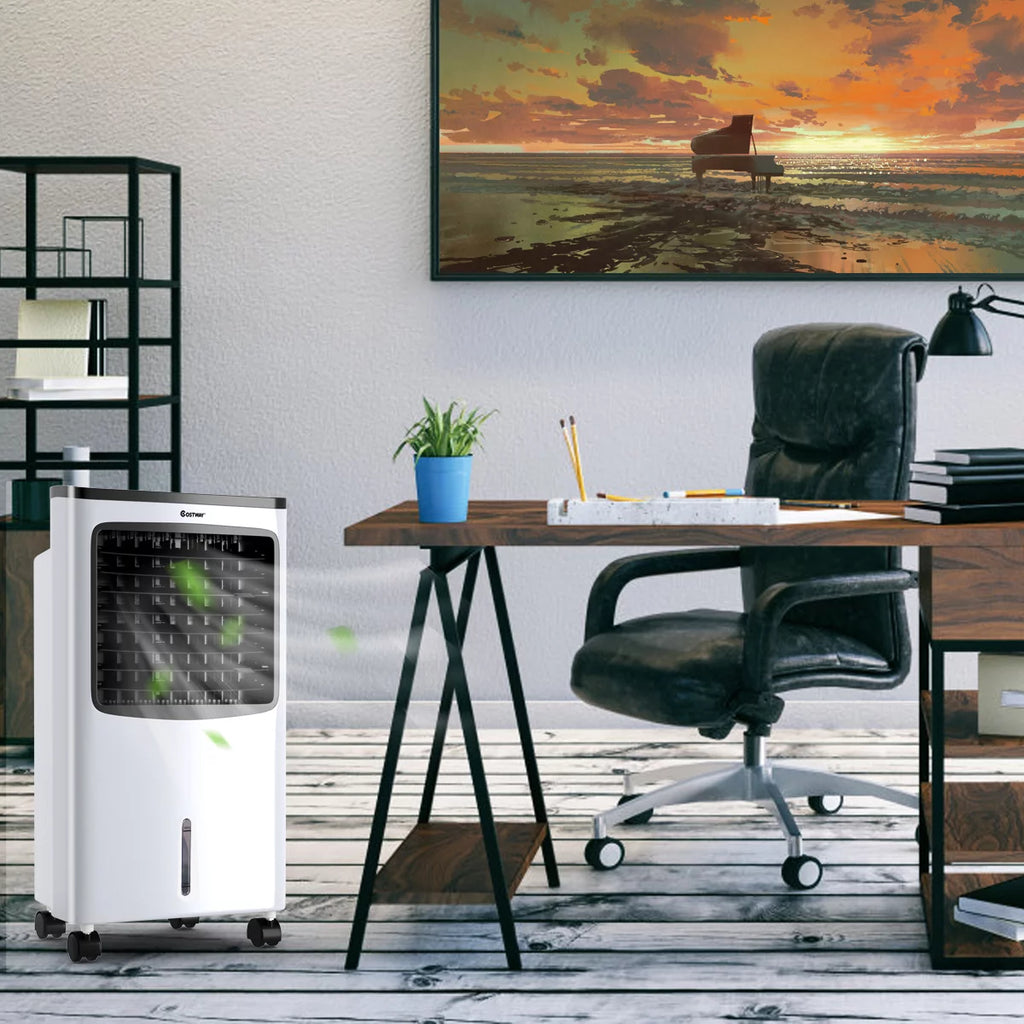 Portable Cooler Fan Humidify Anion Remote Control N1629