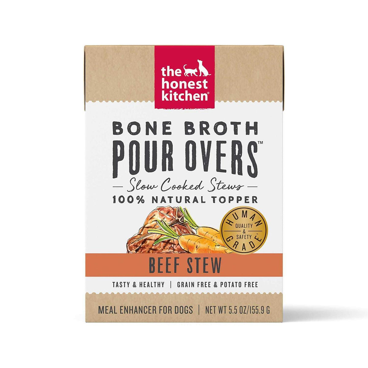 Beef Stew Wet Dog Food Topper, 5.5-oz, case of 12 A494
