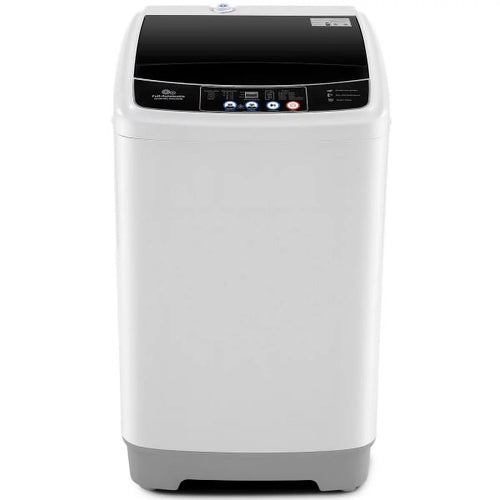 2.1 Cu.ft 15.6lbs Compact Fully Automatic Washing Machine with Drain Pump F61770