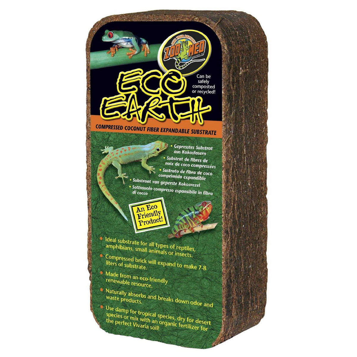 Eco Earth Compressed Coconut Fiber Substrate N2246