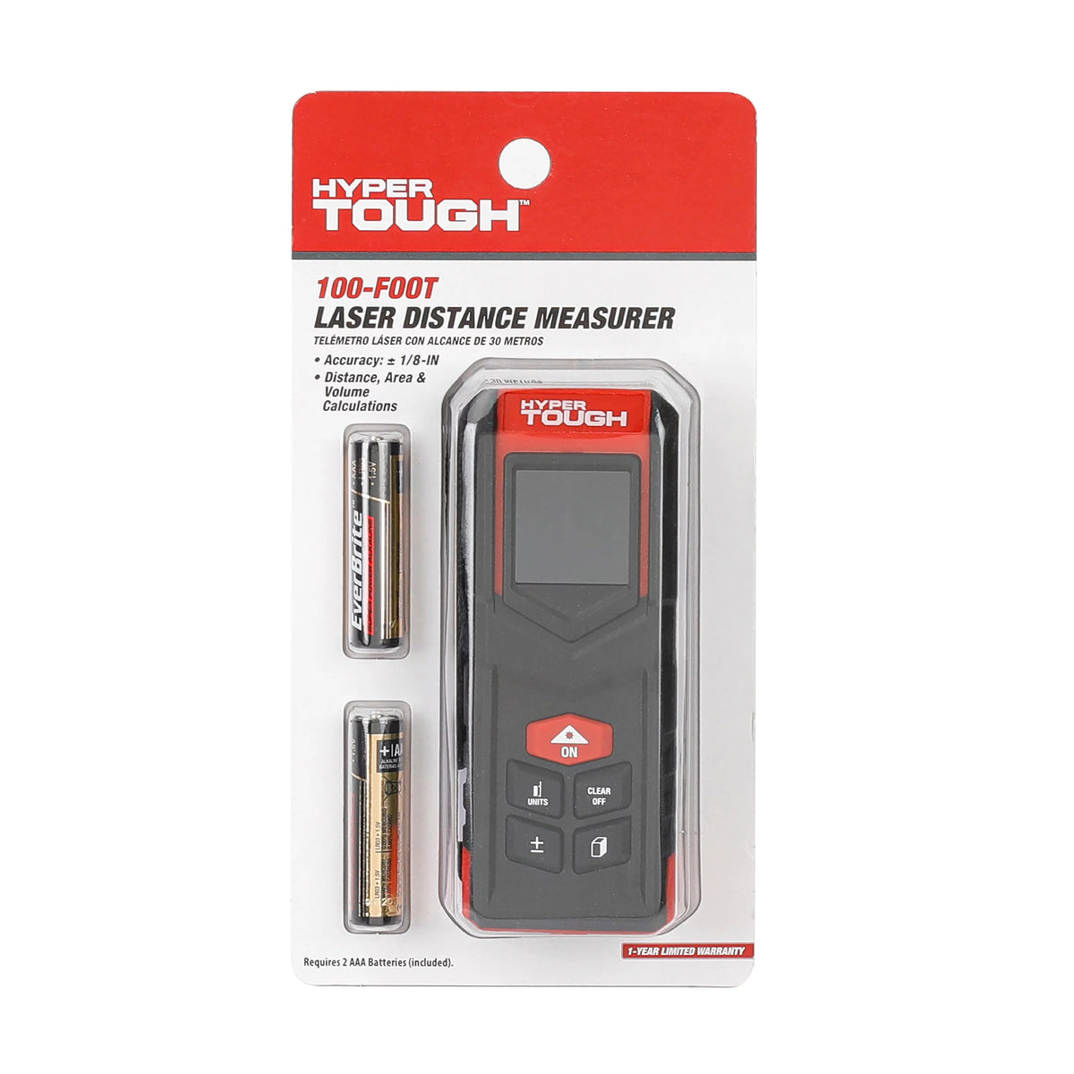 100-ft Laser Distance Measuring Tool E394324