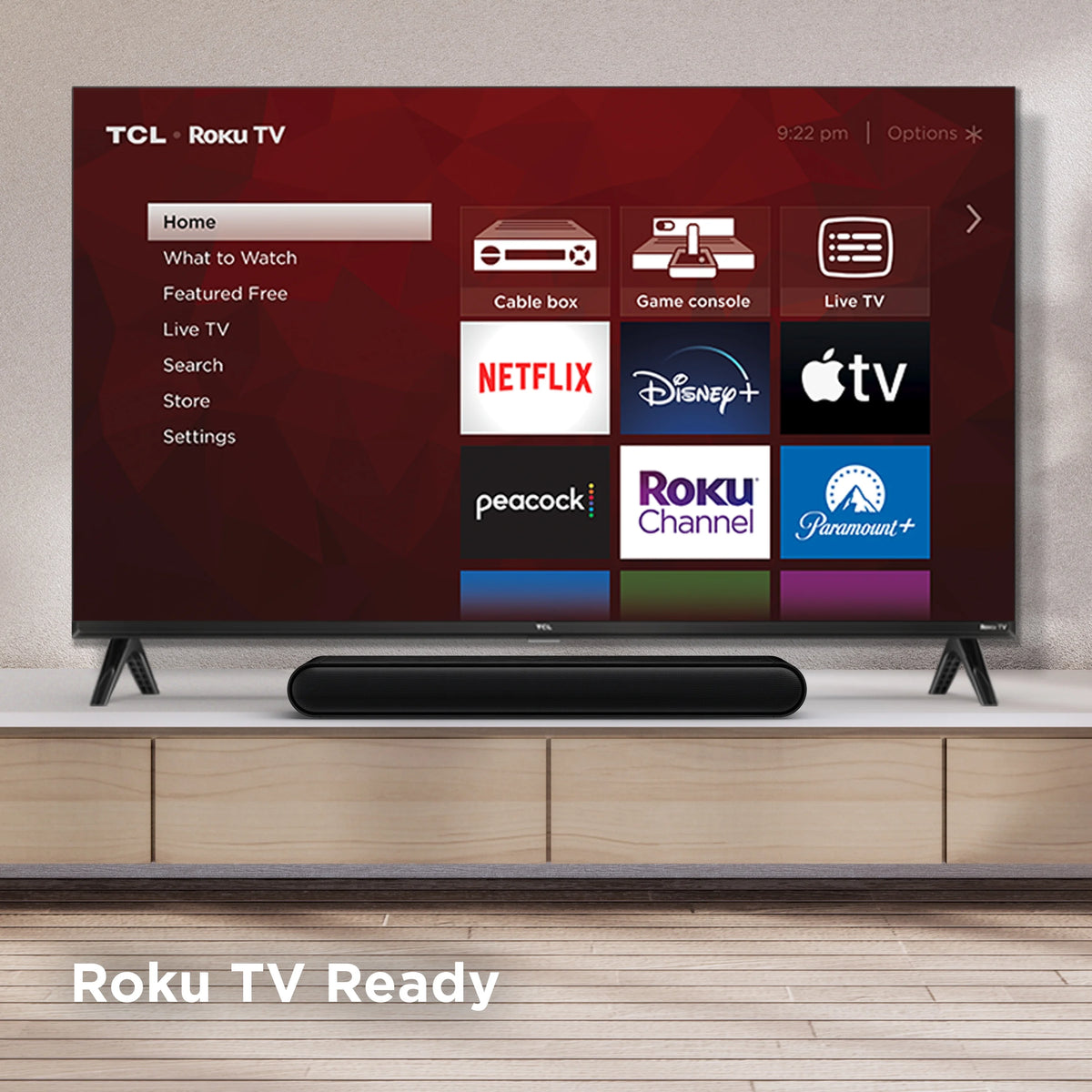 5.1 Channel Sound Bar with Wireless Subwoofer O3531