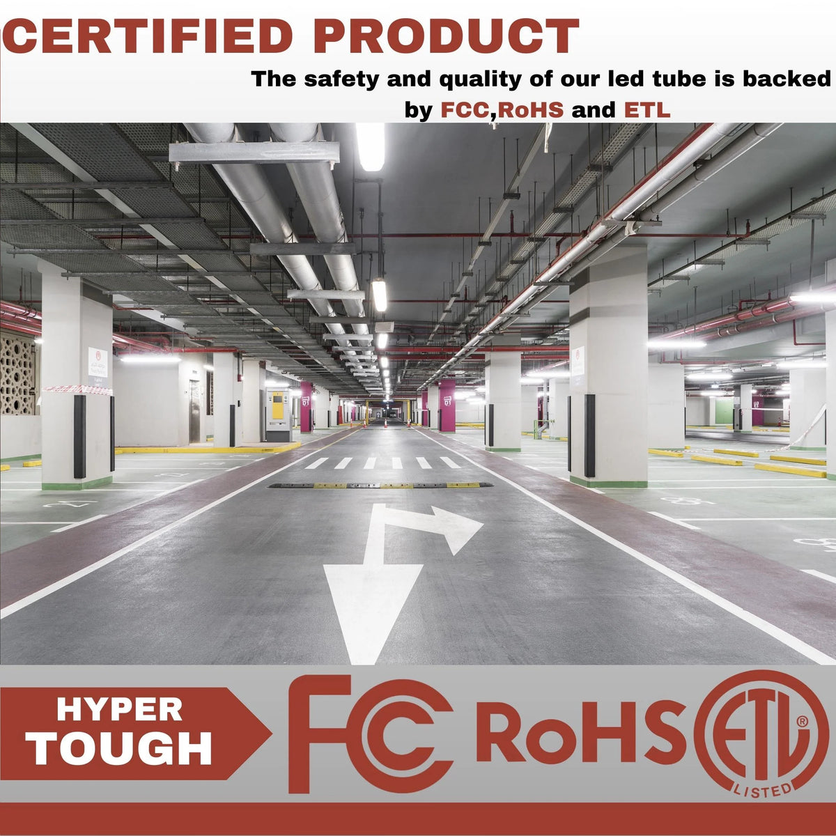 3-FT 4500-Lumen Integrated LED Shop Light X3288