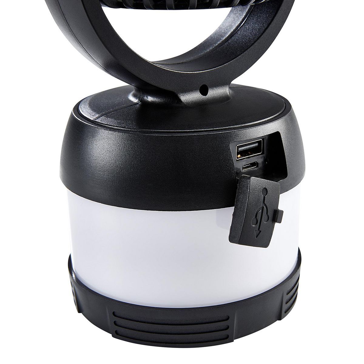 300 Lumen LED Rechargeable 3-in-1 Lantern, Fan, and Power Bank B41939