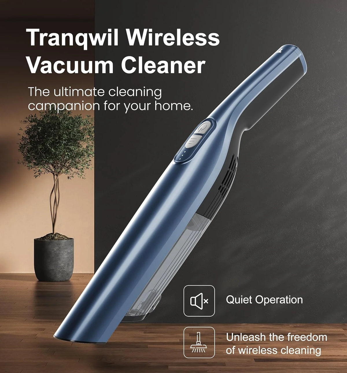 Cordless Handheld Vacuum with Charging Dock D22787