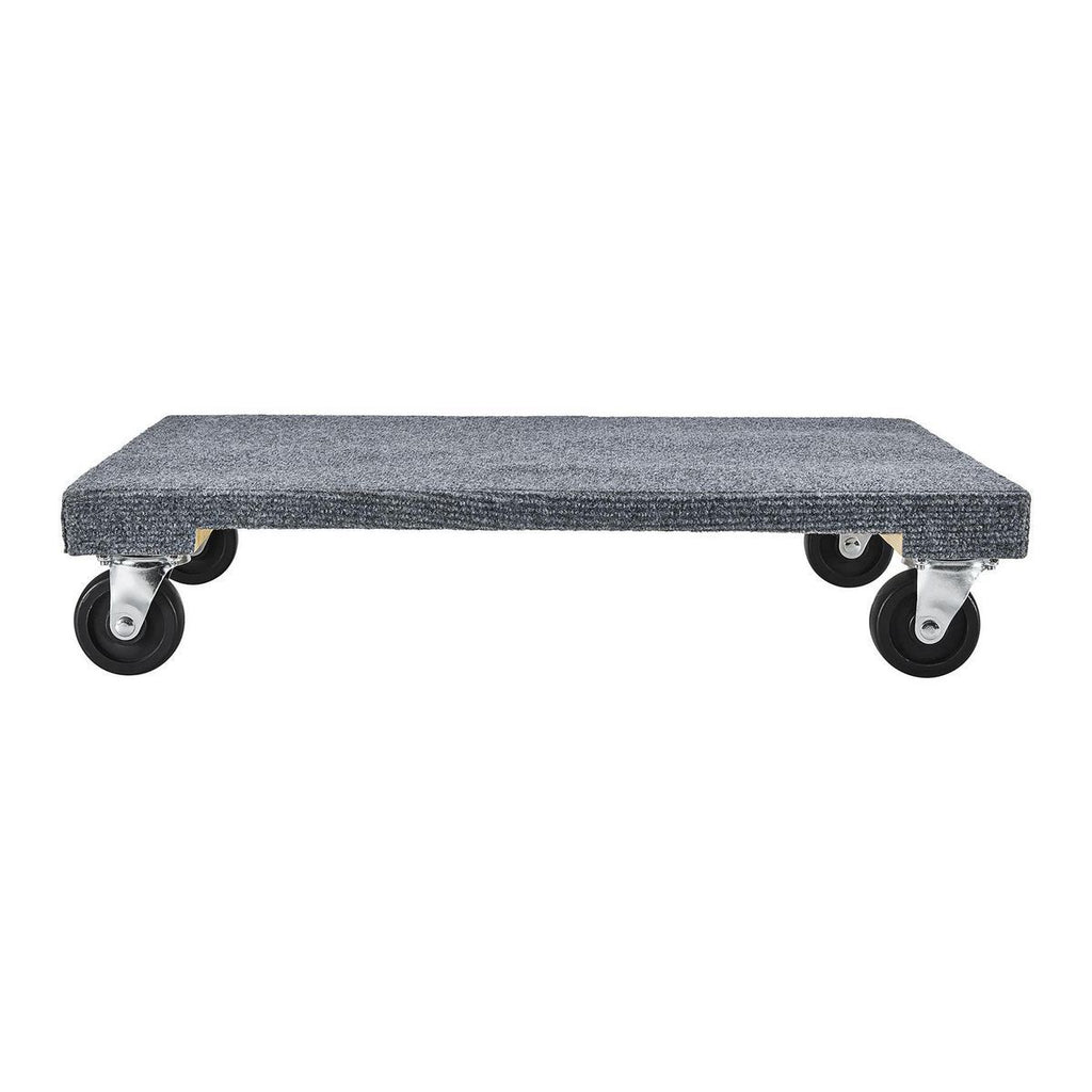 Solid Deck Hardwood Dolly with Carpet M667937