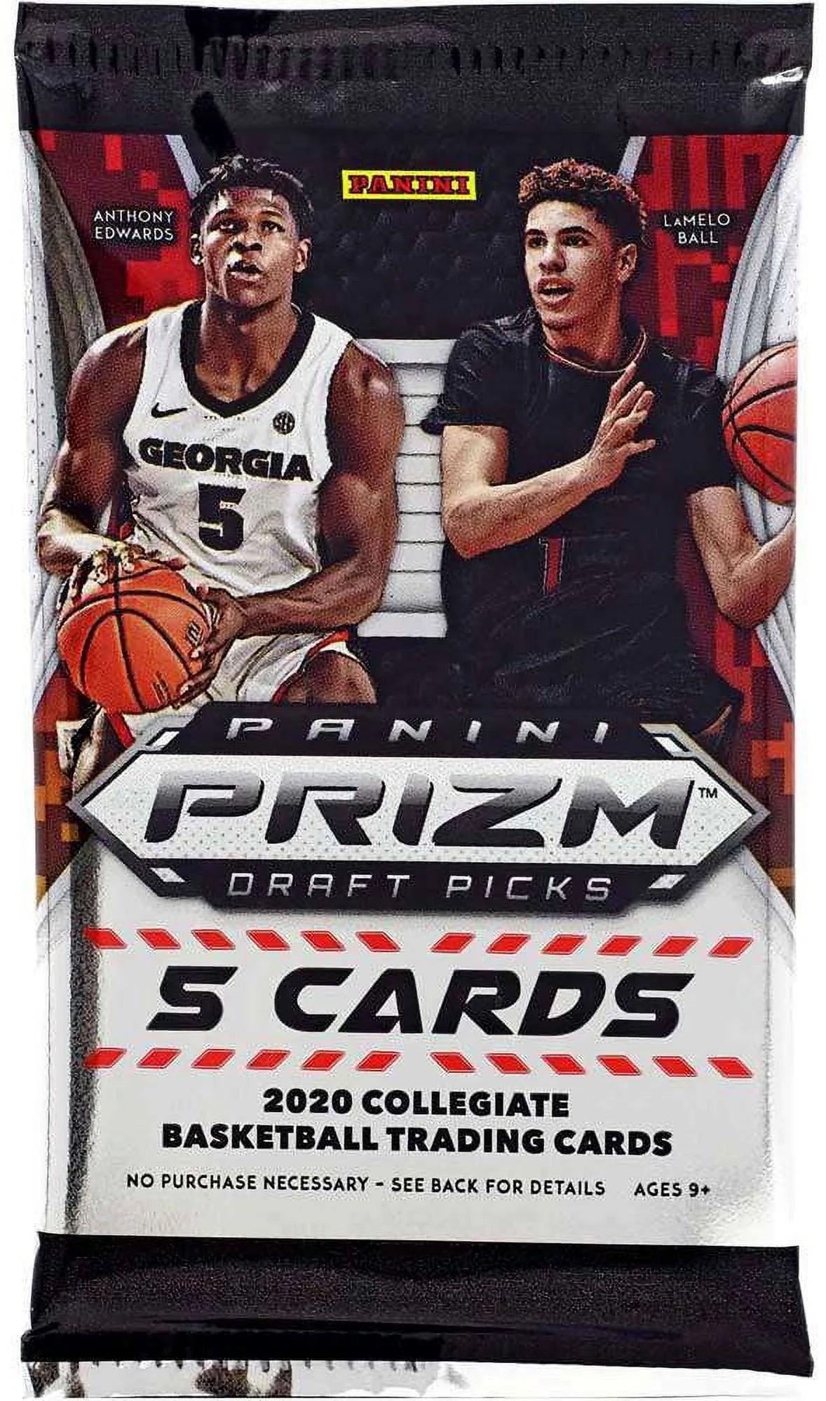 Basketball Trading Card Mega Box Pack (5 Cards) J86766