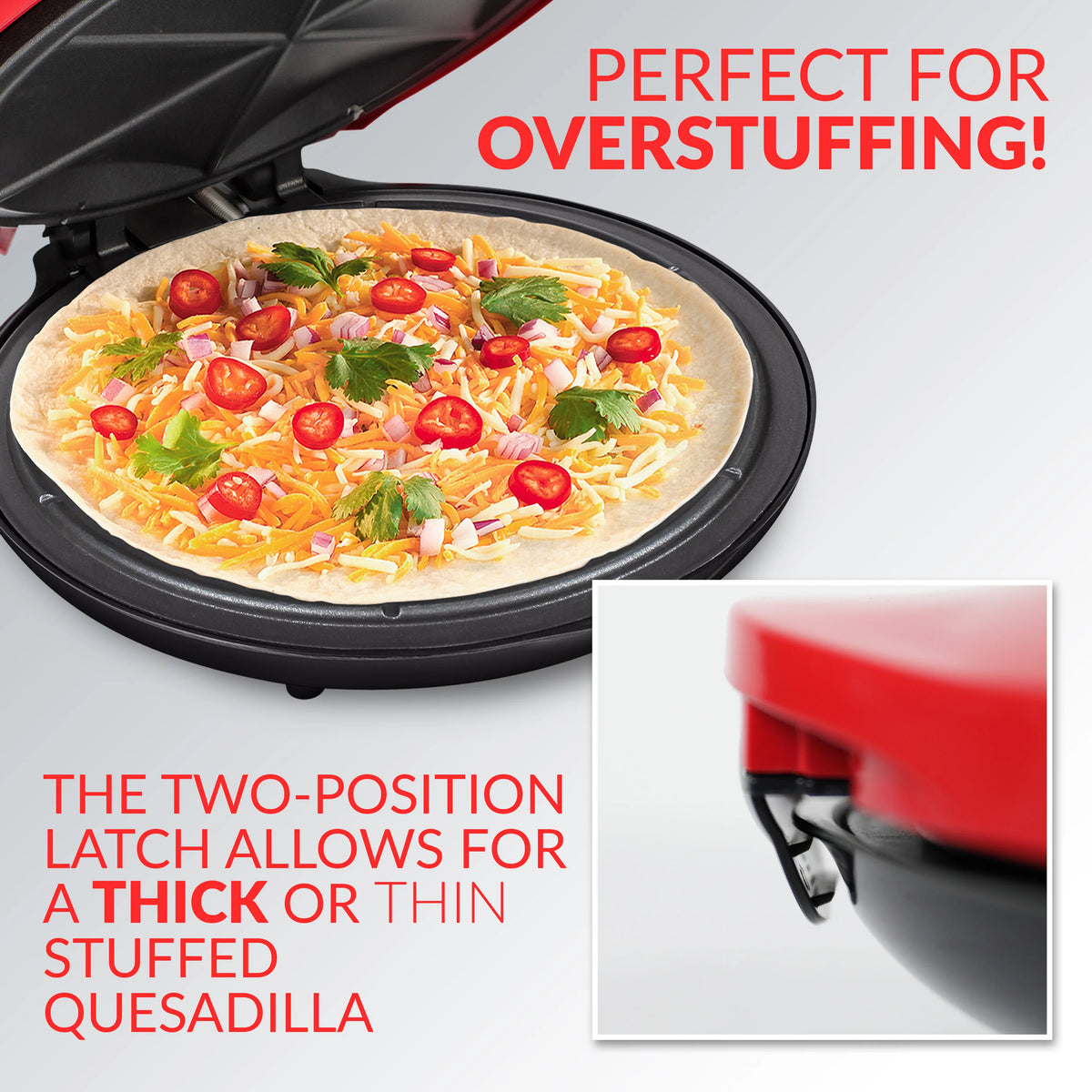 10-Inch 6-Wedge Electric Quesadilla Maker B4866