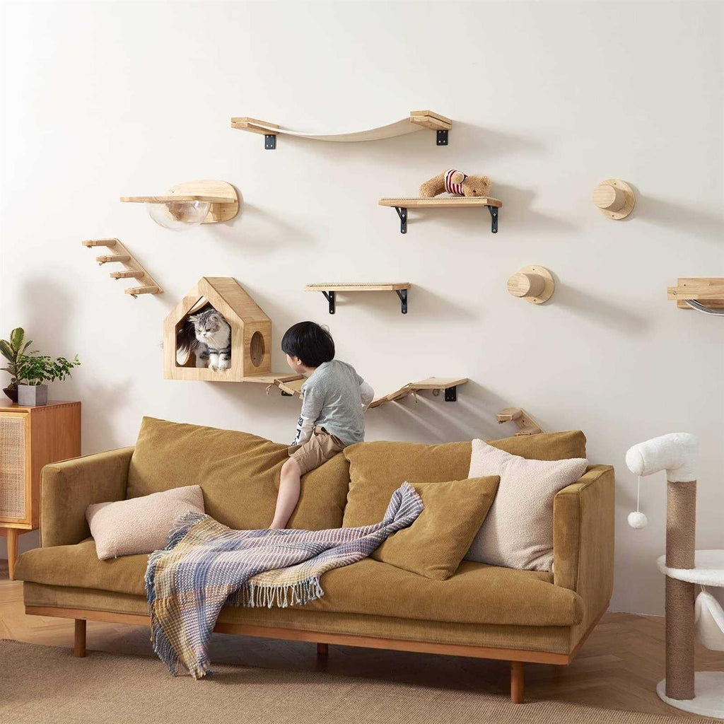 Cat Wall Furniture Set with 2 PCS Pedals R435282