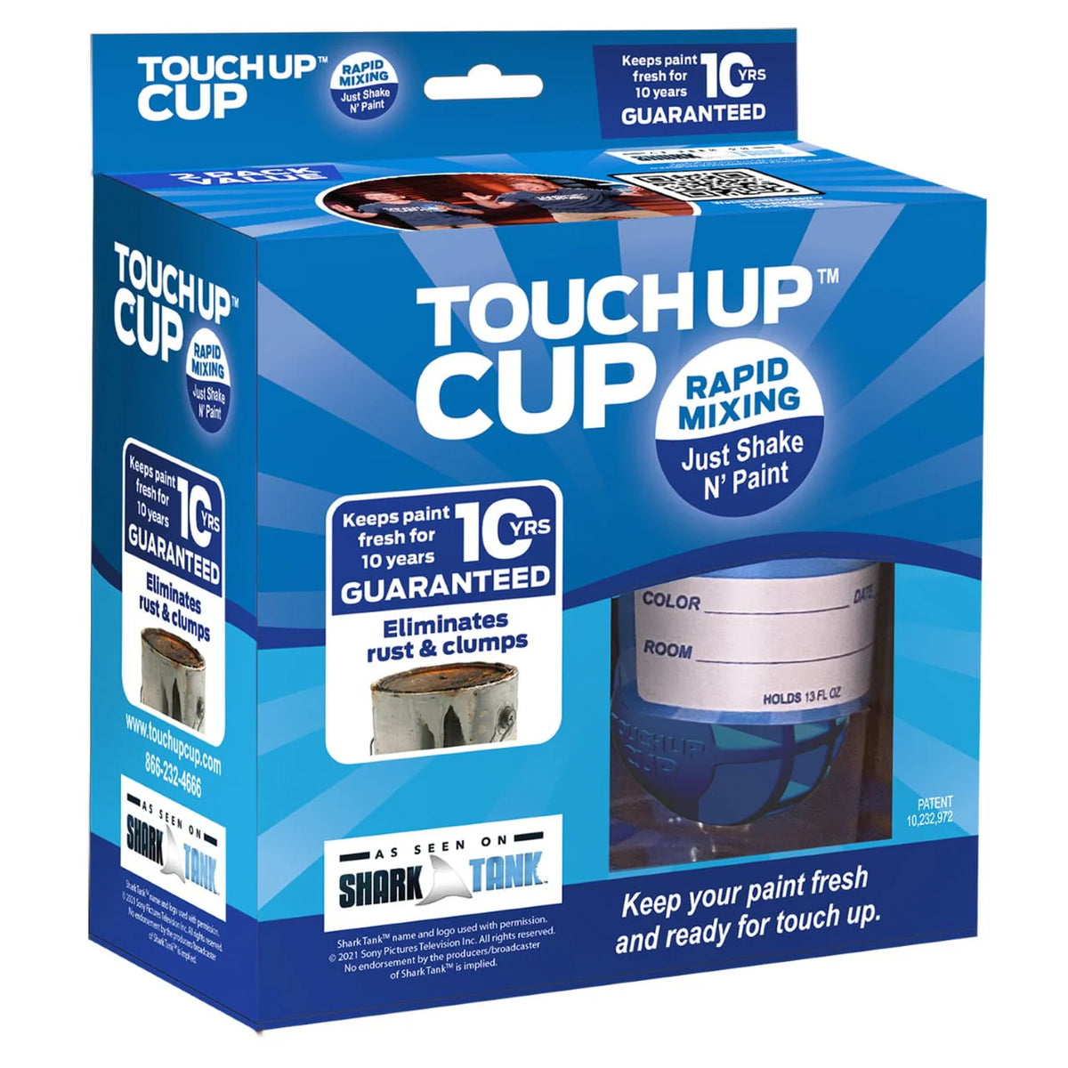 13 oz Empty Paint Storage Containers with Lids, 3 Pack M52469