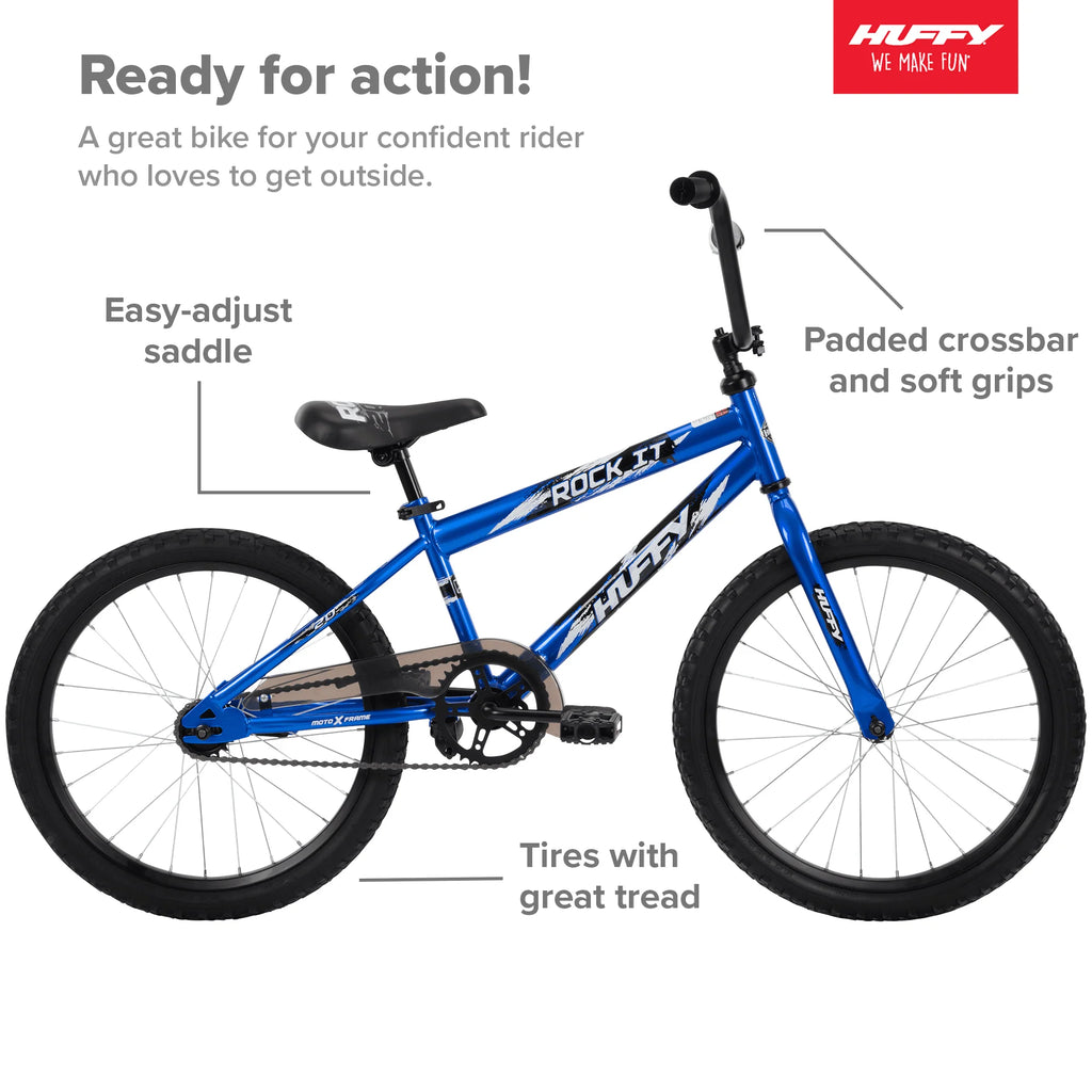 20 in. Kids Bike Royal Blue T542443