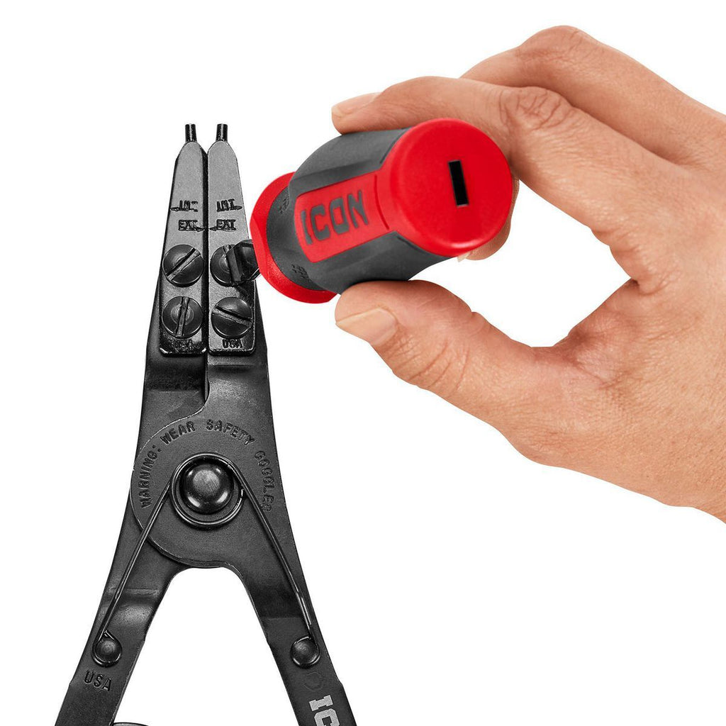 Ratcheting Retaining Ring Pliers Set with Replaceable Tips R682