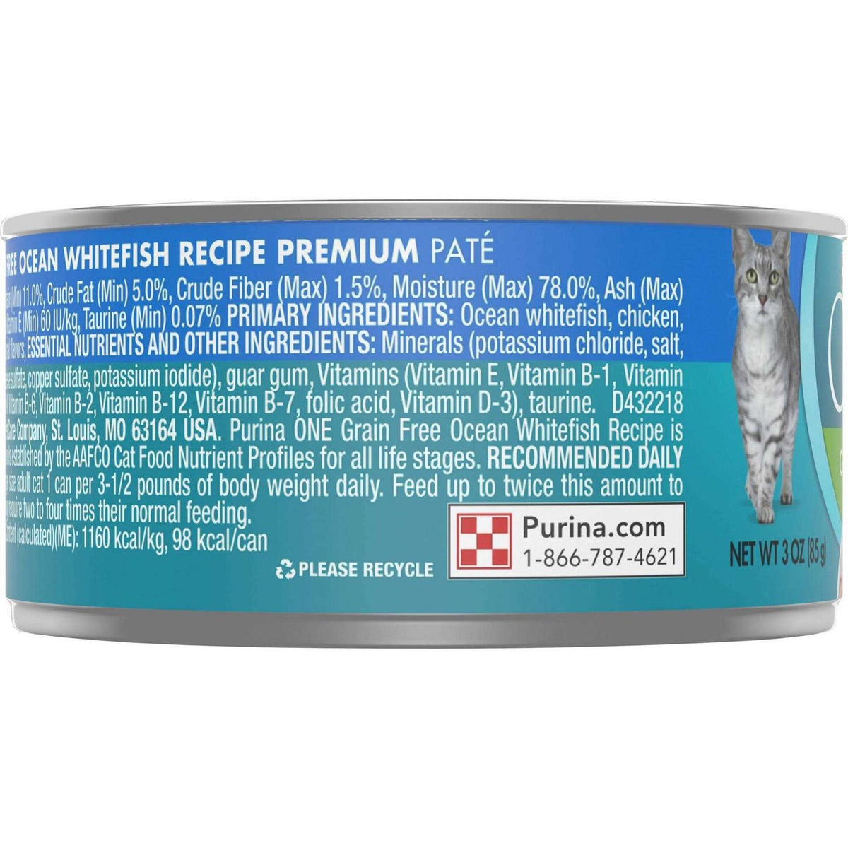 High Protein Grain Free Wet Cat Food Pate R550