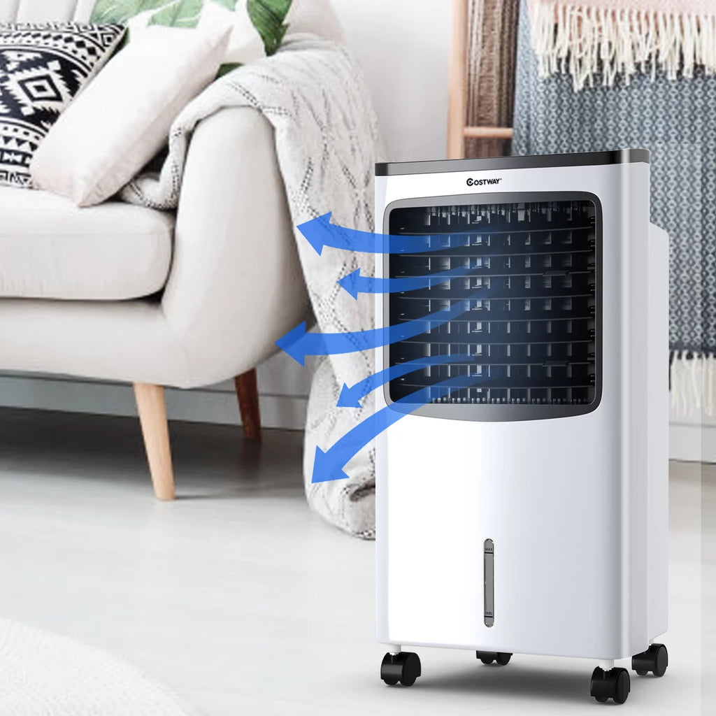 Portable Cooler Fan Humidify Anion Remote Control N1629