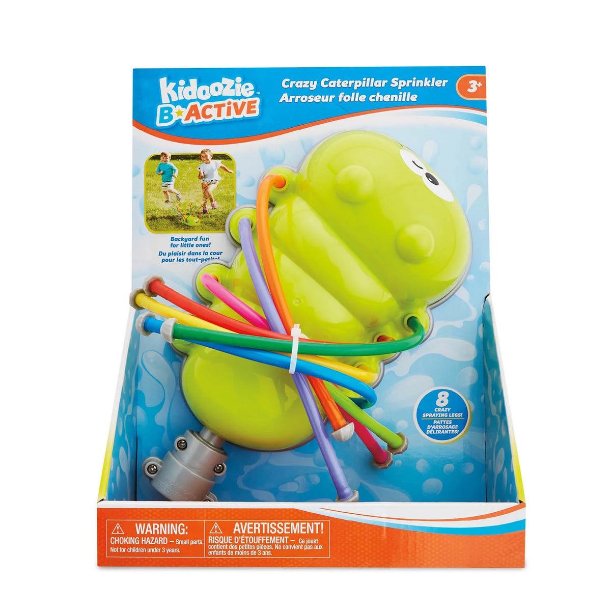 Crazy Caterpillar Sprinkler with 8 Colorful Legs N44471