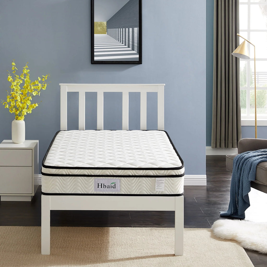 8 Inch Gel Memory Foam Hybrid Twin Mattress X8487