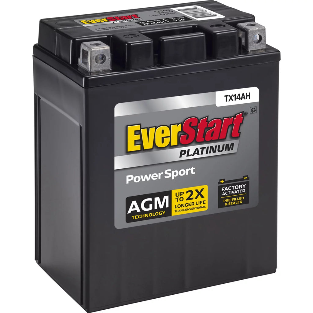 AGM PowerSport Battery Group Size TX14AH 12 Volt 220 CCA O5307