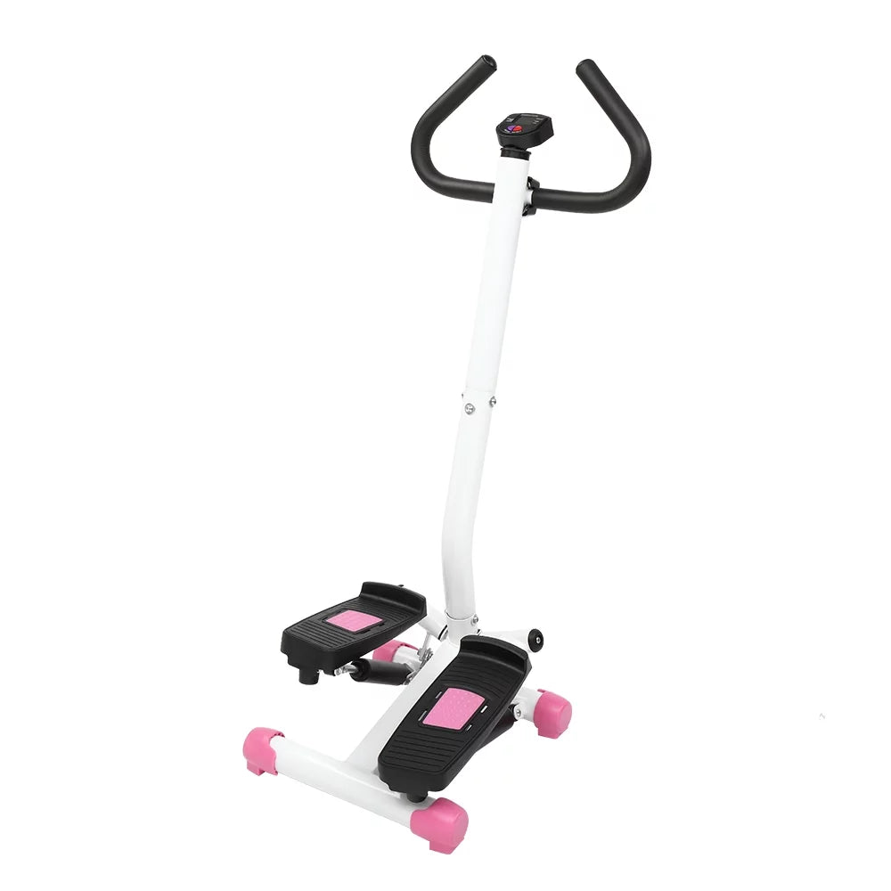 Mini Aerobic Stepper with Handle, Pink D694