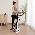 Mini Aerobic Stepper with Handle, Pink D694