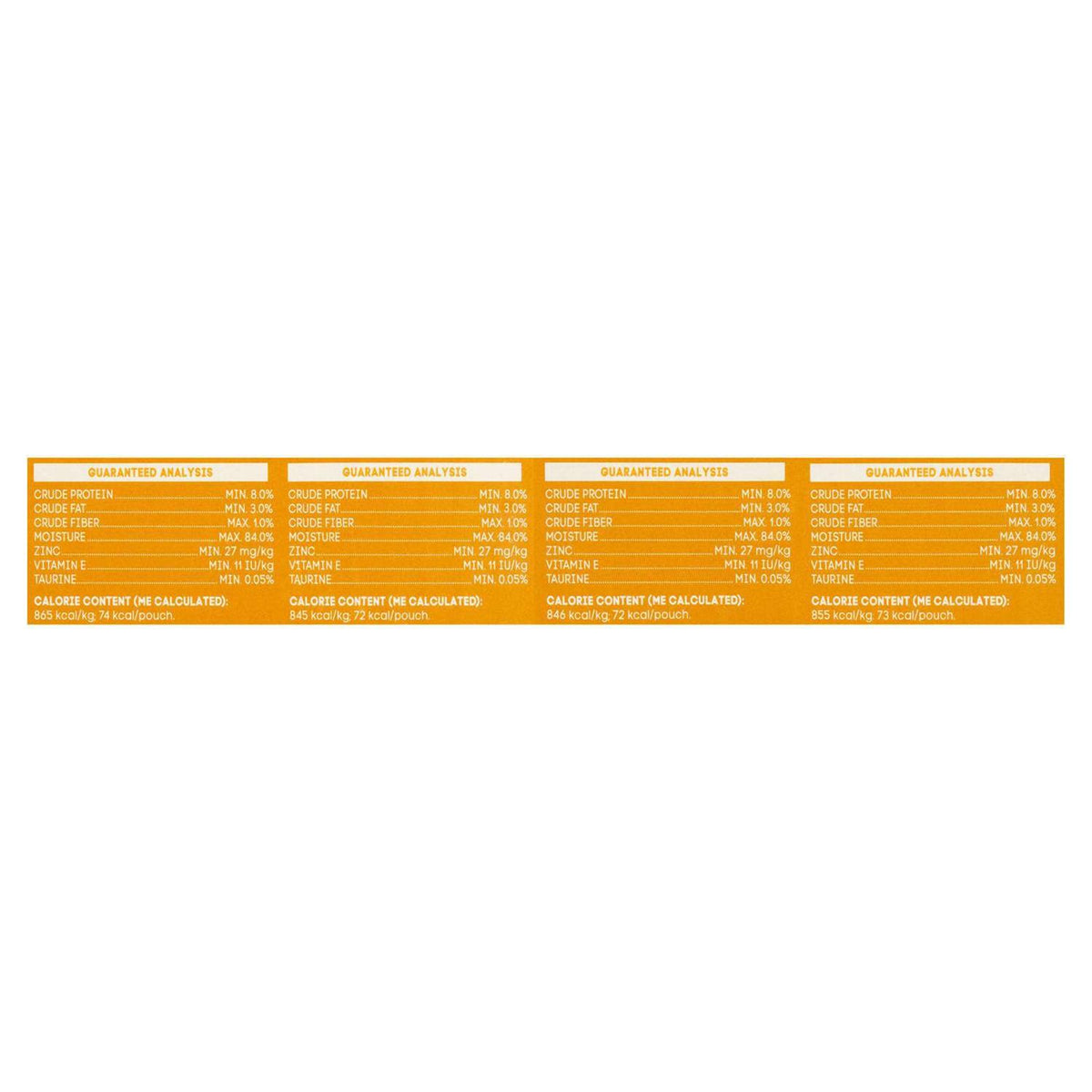 Cuts in Gravy Cat Food 3oz. Pouches H5087