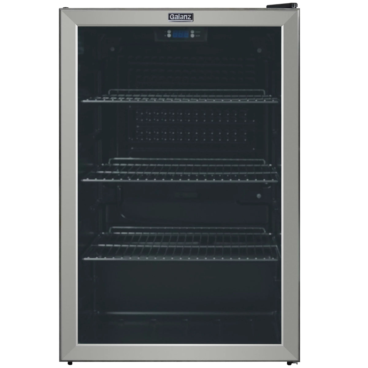 4.5 Cu ft 152 Can Stainless Steel Beverage Center Mini Fridge J88560