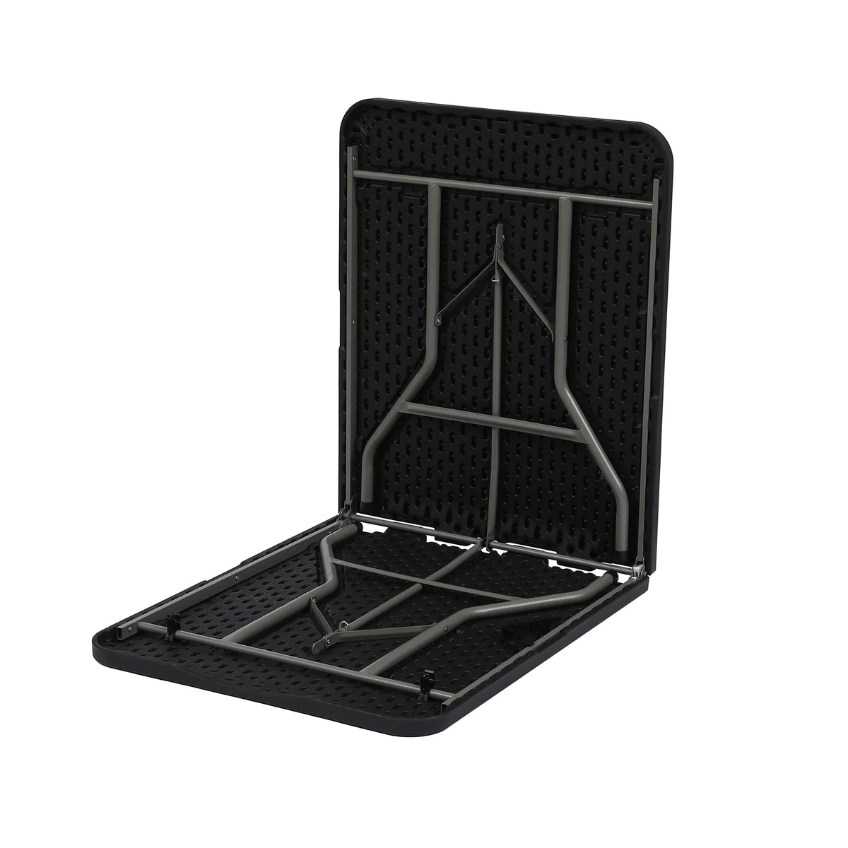 6ft Folding Table Black Q161481