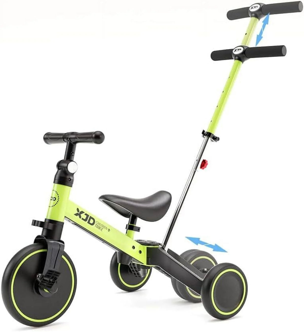7 in 1 Toddler Tricycle with Push Handle O612069