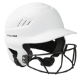 Matte White Fastpitch Softball Helmet with Face Guard G563159